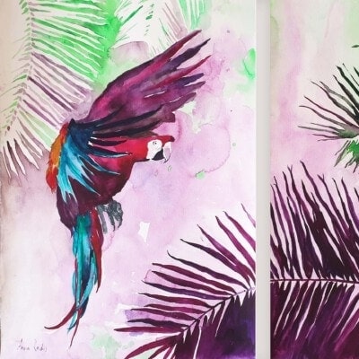 ציור ארה-תקריב-אנה רדיס