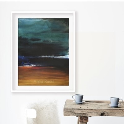 ציור דמדומים-פינת אוכל-אנה רדיס