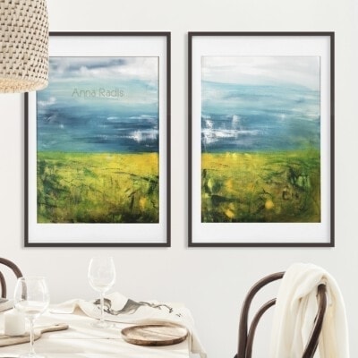 ציור יום מקסים-פינת אוכל-אנה רדיס