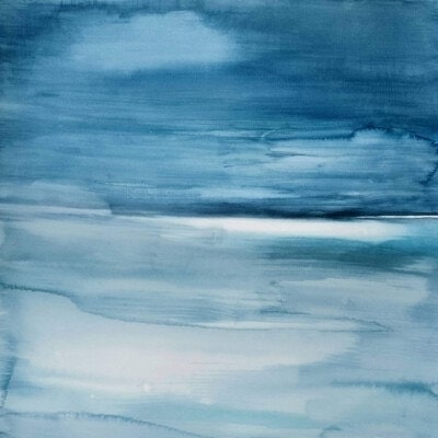 ציור ים-צבעי מים-אנה רדיס