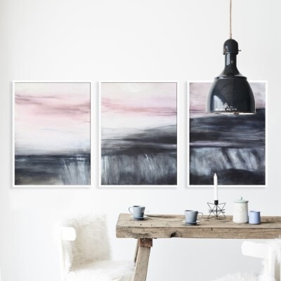 ציור מפל-שלישייה-אנה רדיס