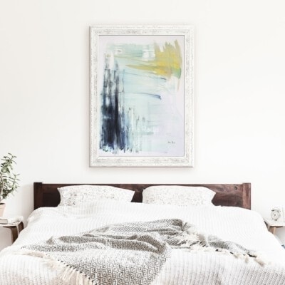 ציור תכלת - חדר שינה - אנה רדיס