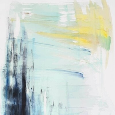 ציור תכלת תקריב אנה רדיס