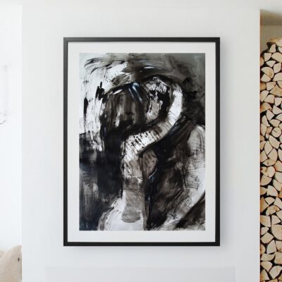 היא והוא דיו על נייר אנה רדיס