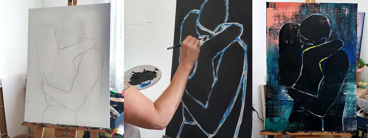שיעורים פרטיים מורה לציור אשדוד סדנת ציור שיעורים פרטיים לציור ציור בני אדם ציור צבעי מים ציור ציורים אנה רדיס anna radis