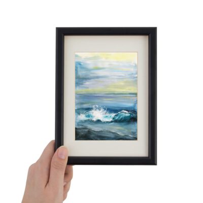 גל כחול-ציורים-הדפס ציור-אמנות-רפרודוקציה-אוקיינוס פוסטר-גלריה לאמנות-אמנים ישרלים-ציירת-ציורים-אנה רדיס-ANNA RADIS