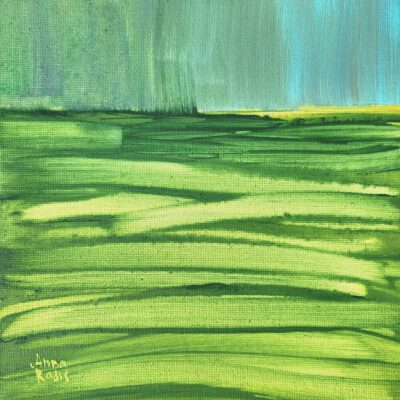 נוף ירוק-ציור מקורי-ציורים לבית-ציורים למכירה-אמנות ישראלית מקורית-אנה רדיס-ANNA RADIS ART