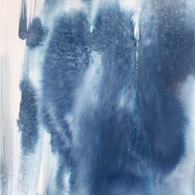אבסטרקט נוזלי כחול-ציור אבסטרקט-עיצוב נורדי-ציור מינימליסטי-אבסטרקט כחול-אמנות לבית-ציורים למכירה-אנה רדיס-ANNA RADIS ART