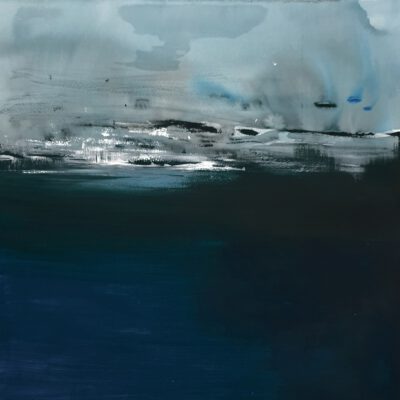 ציור מקורי | כחול עמוק